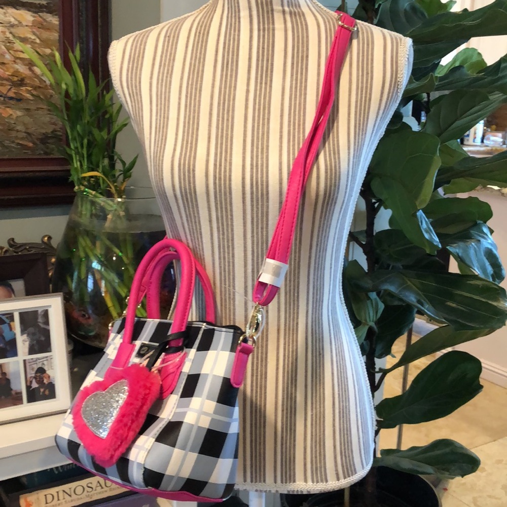 LUV BETSEY by BETSEY JOHNSON Plaid Crossbody purse - Picture 15 of 15